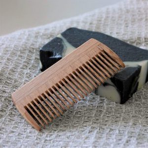 Products: Beechwood Beard Comb - Sustainably made in Germany - Etico