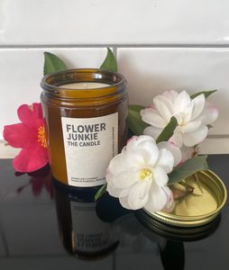 Products: Soy Candle - Flower Junkie Handmade in NZ Etico