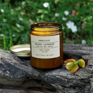 Products: Soy Candle - Smoked Lavender Handmade in NZ Etico