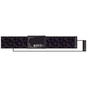 Under 50: ETNIES STAPLE GRAPHIC 2 BELT [BLACK/WHITE]
