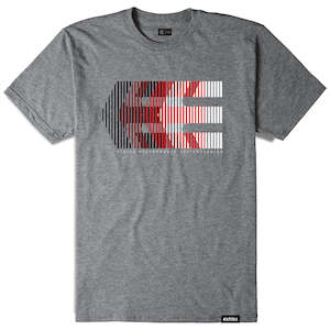 ETNIES AFTER BURN TEE [GREY/HEATHER]