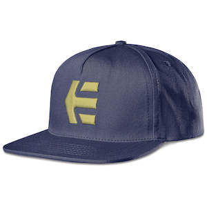 ETNIES ICON SNAPBACK [NAVY/GOLD] OS