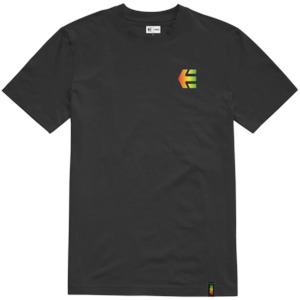 50 100: ETNIES GRIZZLY ARROW TEE [BLACK]