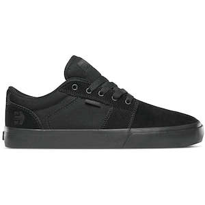 S3 Size 8: ETNIES BARGE LS [BLACK/BLACK/BLACK]