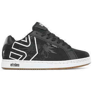 S3 Size 14: ETNIES FADER [BLACK/SKULLS]
