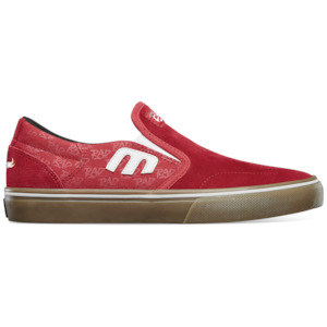 S3 Size 9 5: ETNIES MARANA SLIP X RAD [RED/WHITE/GUM]