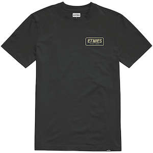 50 100: ETNIES NEW QUALITY TEE [BLACK]