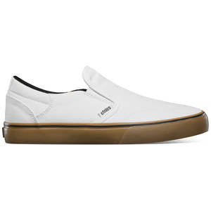 S3 Size 7: ETNIES MARANA SLIP [WHITE/GUM]