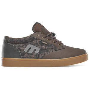 ETNIES JAMESON MID CRANK MTB FLAT SHOES [BROWN/TAN/GUM] 11