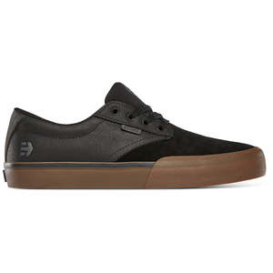 S3 Size 12: ETNIES JAMESON VULC BMX MTB FLAT SHOES [BLACK/GUM] 12