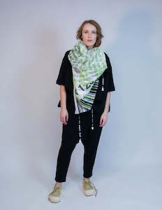 Clothing: Rundholz Black Electron Scarf