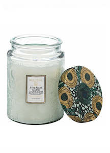 Home: Voluspa Candle French Cade and Lavender Large