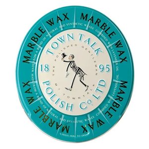 Town Talk: Town Talk Hard Wax Marble Teal Tin