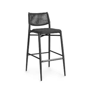 Bar Counter Stools: Cody Outdoor 30" Barstool Midnight
