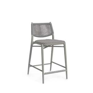 Cody Outdoor 24" Counter Stool Pebble
