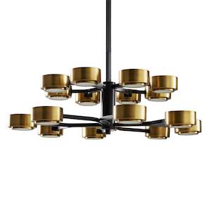 Chandeliers: Jalen Two Tier Chandelier