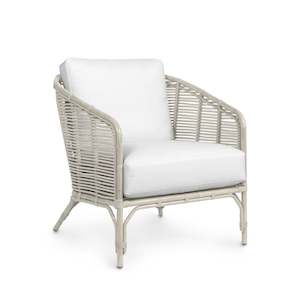 Occasional Chairs: Camino Outdoor Lounge Chair White