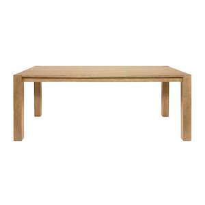 Dining Entry Tables: Seville Oak Dining Table