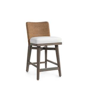 Bar Counter Stools: Francis 24" Counter Stool Natural