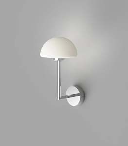 Orb Dome Long Arm Wall Light