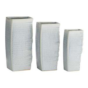 Vases Votives: Fisher Vases, Set of 3