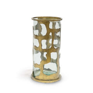 Candle Holders: Dorian Metal Hurricane, Small