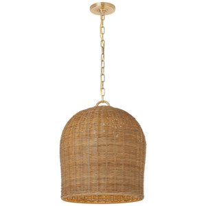 Ceiling Lighting: Nancy Woven Hanging Shade