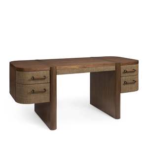 Desks: Zoey Walnut Desk