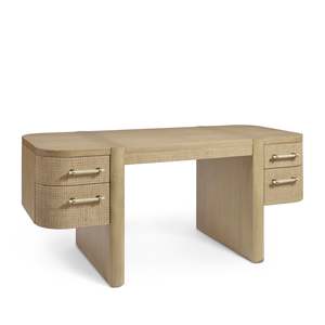 Desks: Zoey Natural Oak Desk