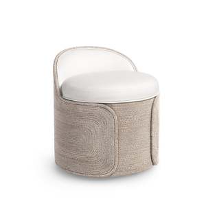 Benches Ottomans Stools: Berlin Swivel Stool Whitewash