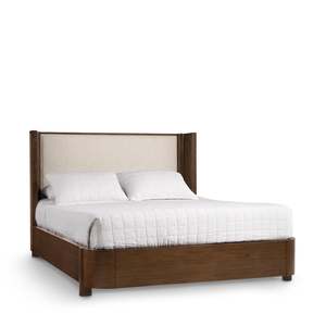 Beds Headboards: Zoey Walnut Bed King