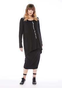 Outlet: Aligned Top - Black Cloud