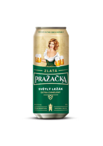 Beer Extra Hopped Lager Prazacka 4.9% Can 500ml