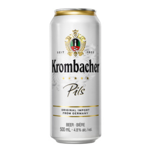 Beer Pilsner Krombacher 4.8% Can 500ml