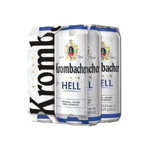 Beer & Cider: CLEARANCE: Beer Hell Krombacher 4-pack 5% Can 500ml