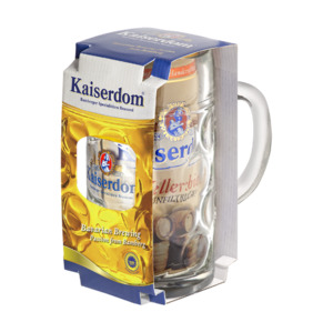 Beer & Cider: Kaiserdom Beer Kellerbier Gift Mug Set 1L