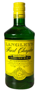 Spirits: Gin First Chapter Traditional English Langley 38% 700ml