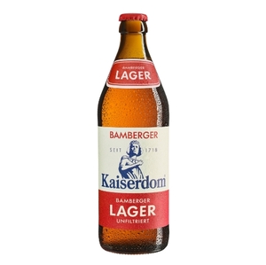 Beer & Cider: Kaiserdom Beer Unfiltered Bamberger Lager 4.8% Bottle 500ml