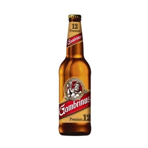 Beer Gambrinus Bottle 5.2% 500ml
