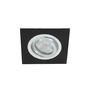 Downlights: BBS/1 - Square Tiltable Downlight