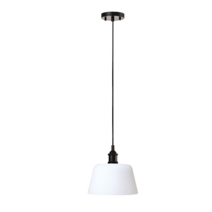 Pendants: Lux Retro Pendant Medium - Black Cordset