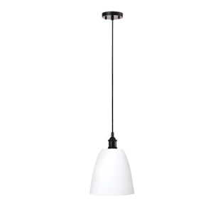 Lux Retro Pendant Large - Black Cordset