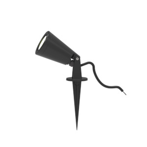 Spotlights: Nikau Garden Spotlight with Hood on Spike with Lamp