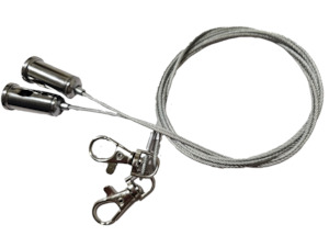 New In 2024: Batten Suspension Cable – 1m length (2 pieces in pair)