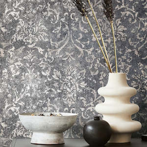damask wallpaper: City Glow - Ornate Florals