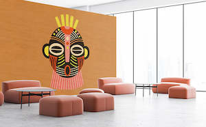Walls By Patel: Walls by Patel 3 - Overseas West African Mask