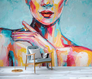 People Wall Mural: Designwalls 2 - Acrylic Girl