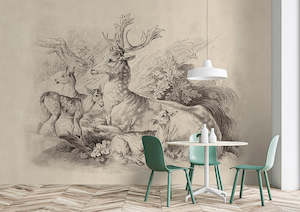 Animal Wall Murals: Walls by Patel 3 - On the Grass