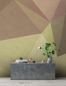 Industrial Wall Murals: Walls By Patel - Polygonal