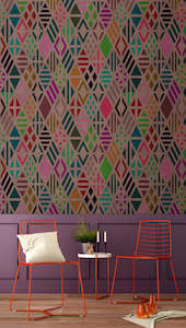 Bohemian Wall Murals: Walls By Patel - Geometrical